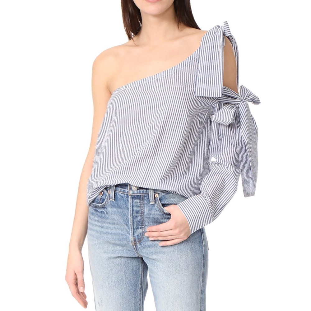 Club Monaco One-shoulder Top